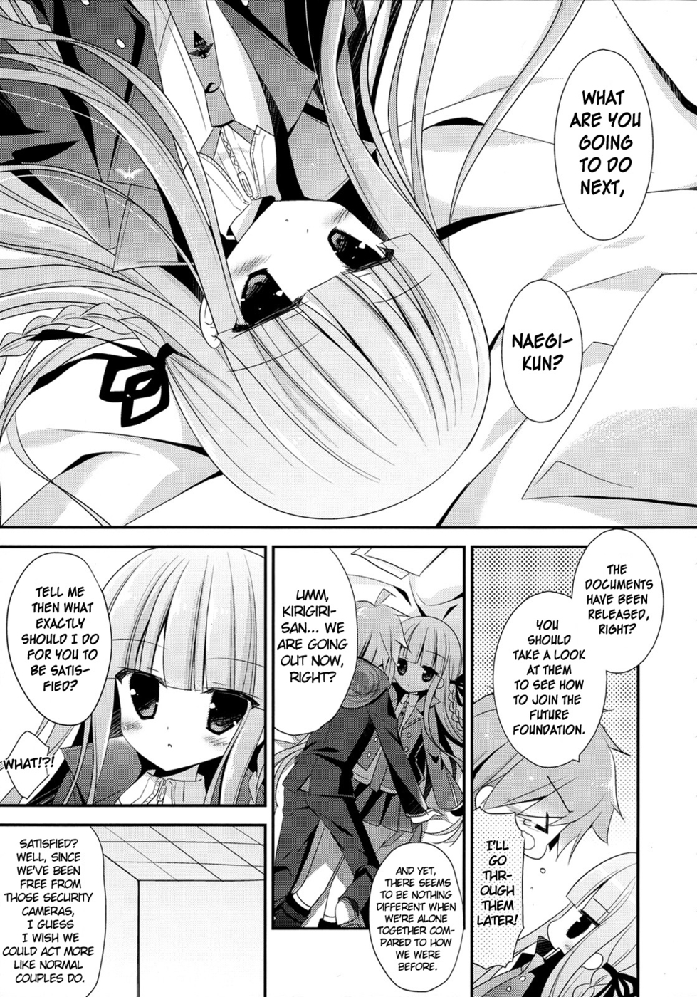 Hentai Manga Comic-Kirigiri-san and Naegi-kun's XXXX Circumstances-Read-4